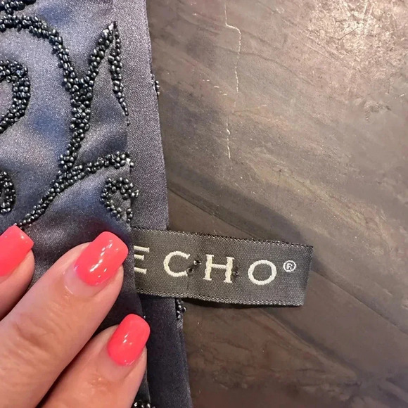 Echo beaded scarf - Picture 3 of 3